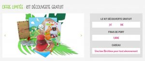 kit créatif enfant Pandacraft + 1 Birchbox gratuite