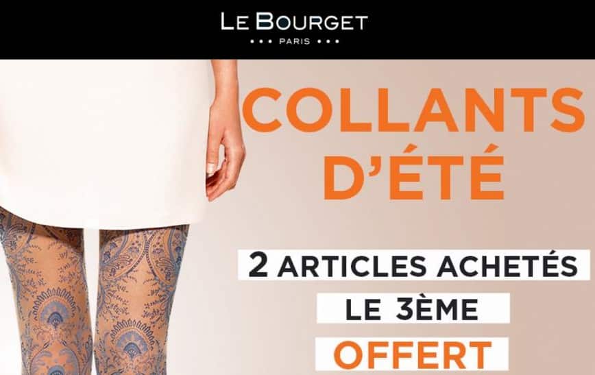 2 collants été Le Bourget achetés = le 3ème gratuit