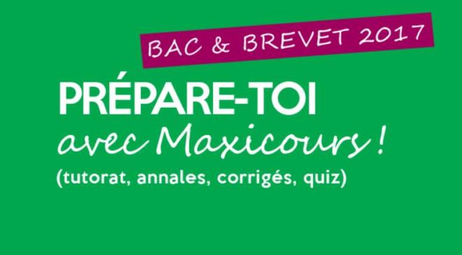 49€ la preparation du brevet ou bac sur Maxicours