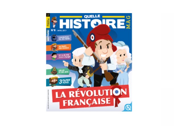 Abonnement Quelle Histoire magazine pas cher : 21€ au lieu de 44€ (pour 7-10 ans)