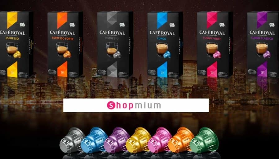 Capsules Café Royal moins chères ☕! 40% remboursés via Shopmium