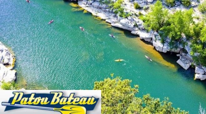 Descente de l'Ardèche en canoë à 2 ou 4 personnes pas chère