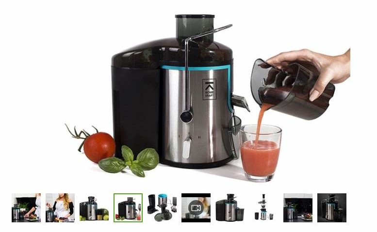 Extracteur de jus pas cher Homekraft