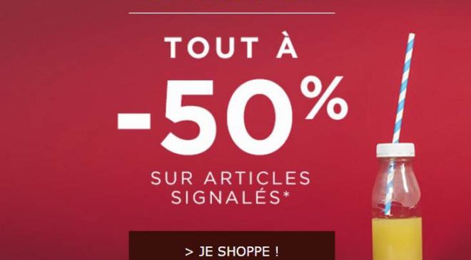 Les Jours Jules : moins 50% 