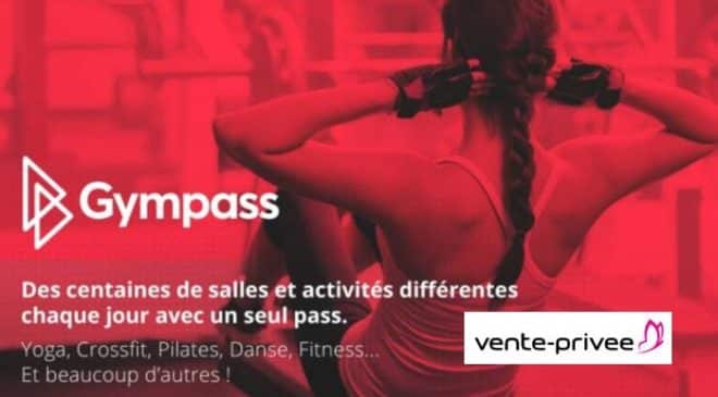 Pass Gympass valable dans 1500 salles de sport pas cher 