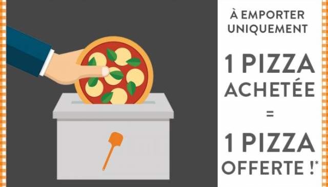 Spécial élection Tablapizza ! 1 pizza à emporter gratuite 