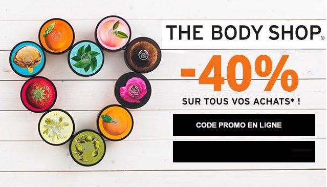 THE BODY SHOP CODE PROMO