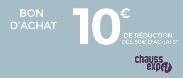 10€ de réduction sur ChaussExpo