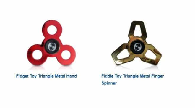 2,90€ seulement le Hand Spinner en metal