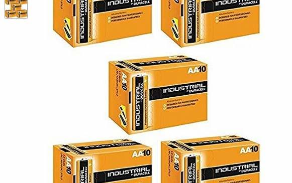 50 piles Duracell Industrial pour 20€ port inclus