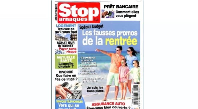 Abonnement magazine Stop Arnaques pas cher