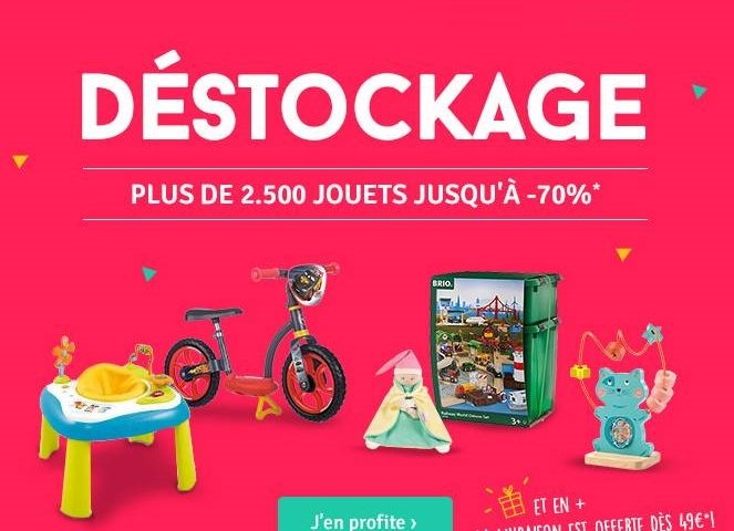 Promo – Déstockage Avenue des jeux