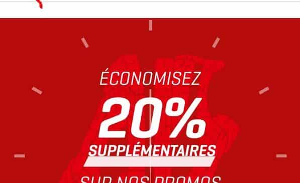 Remise sur les promotions Puma de 20% 