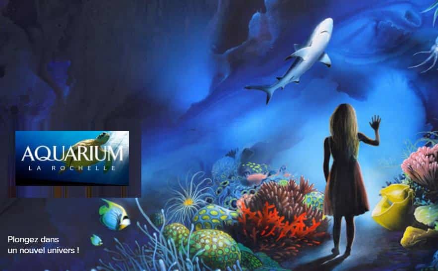 Visite de l’aquarium La Rochelle avec audioguide pas cher : 9,5€ enfant – 14€ adulte (contre 15€ / 19€)
