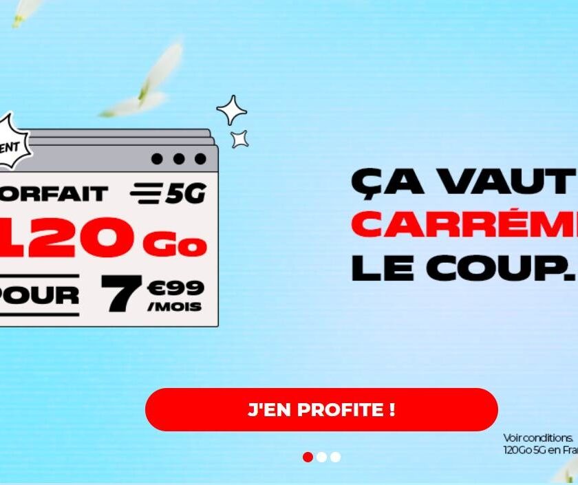 forfait nrj mobile 120 go 5g