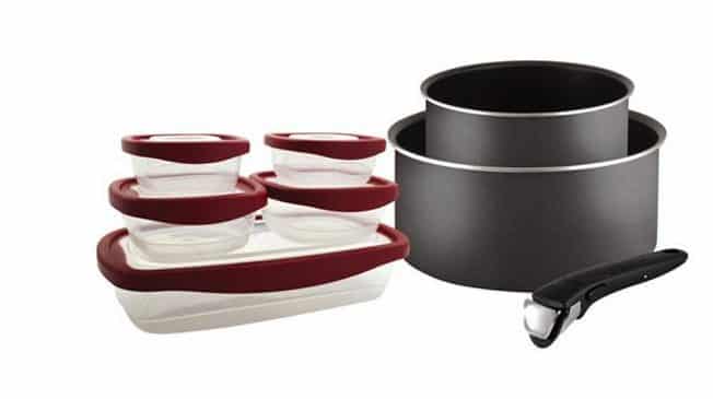 19,99€ les 2 casseroles Ingenio Tefal et poignée et 5 boites kippers 