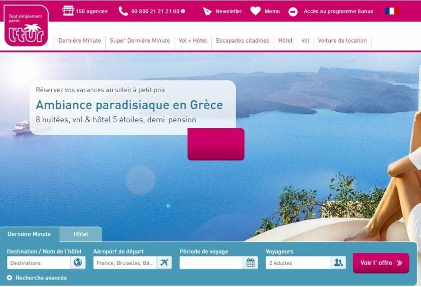 Bon plan vacances : 50€ de remise sur tous les voyages L’TUR (vol + hôtel dès 500€) 50 € de remise sur tous les voyages L'TUR