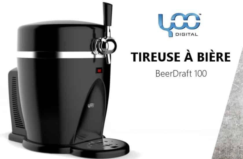 59,99€ la tireuse à bière Beer Draft 100 Yoo Digital
