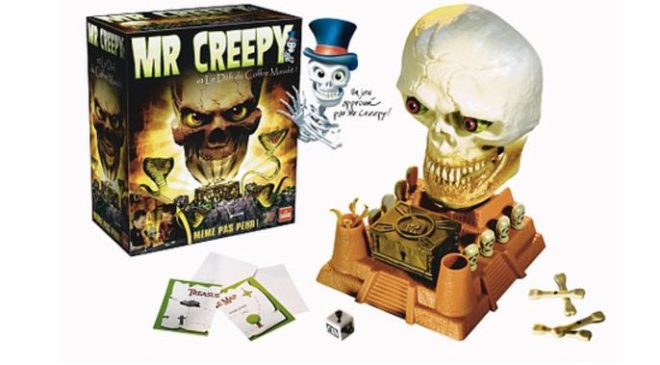 7,49€ le jeu Mr. Creepy's Défi du coffre maudit 