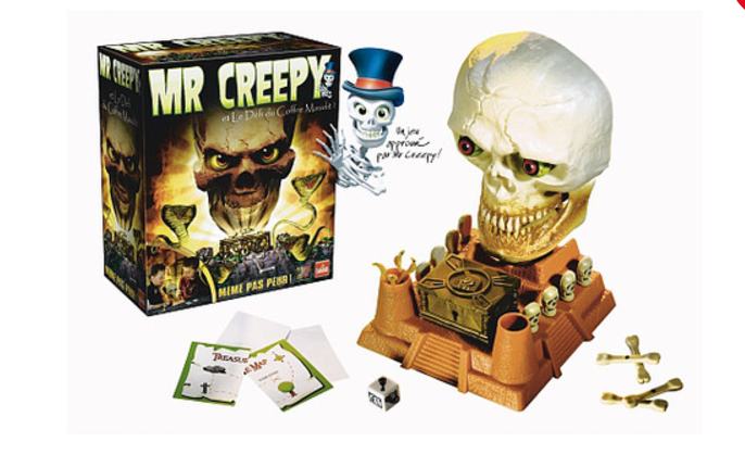 7,49€ le jeu Mr. Creepy’s Défi du coffre maudit au lieu de 25€