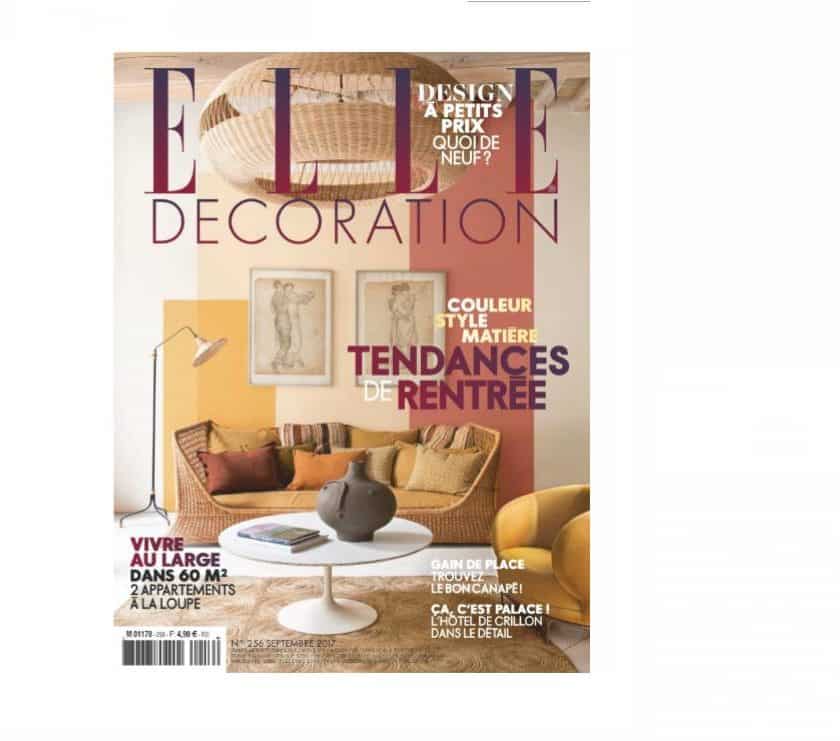 Abonnement magazine ELLE Décoration pas cher