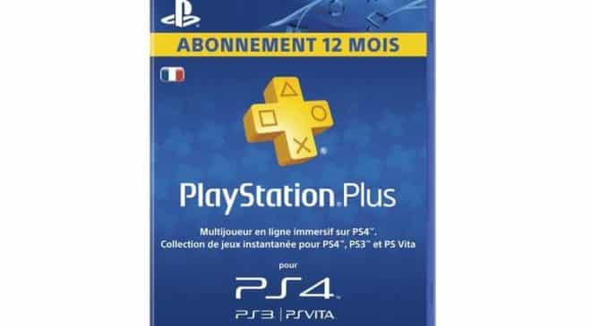 Carte 1 an Playstation Plus pas chère 