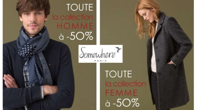 Lancement des soldes Somewhere bon plan