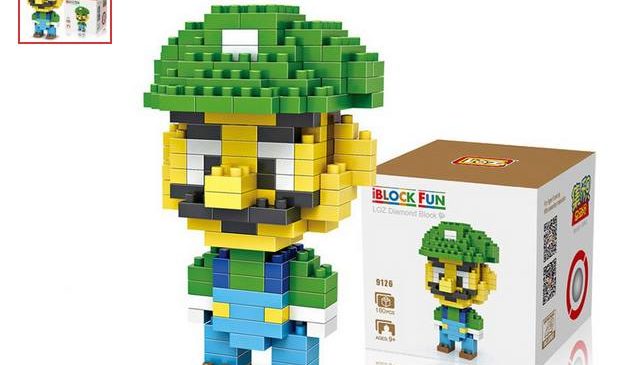 Luigi de Super Mario à construire 