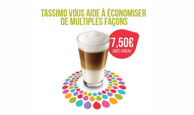 Remise sur Tassimo de 7,50€