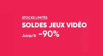 Soldes jeux vidéo ! profitez de démarques jusqu’à -90% chez Fnac, Auchan, Cultura, Amazon….