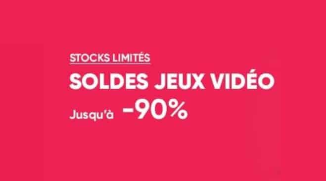 Soldes jeux vidéo