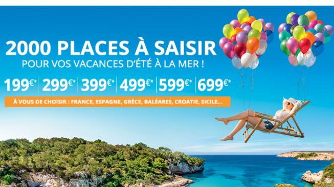 Vente flash Carrefour Voyages : 2000 séjours