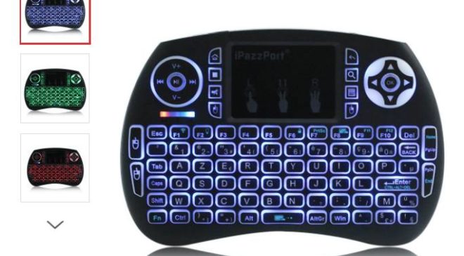 clavier sans fil SmartTV, Android, PC, PS4