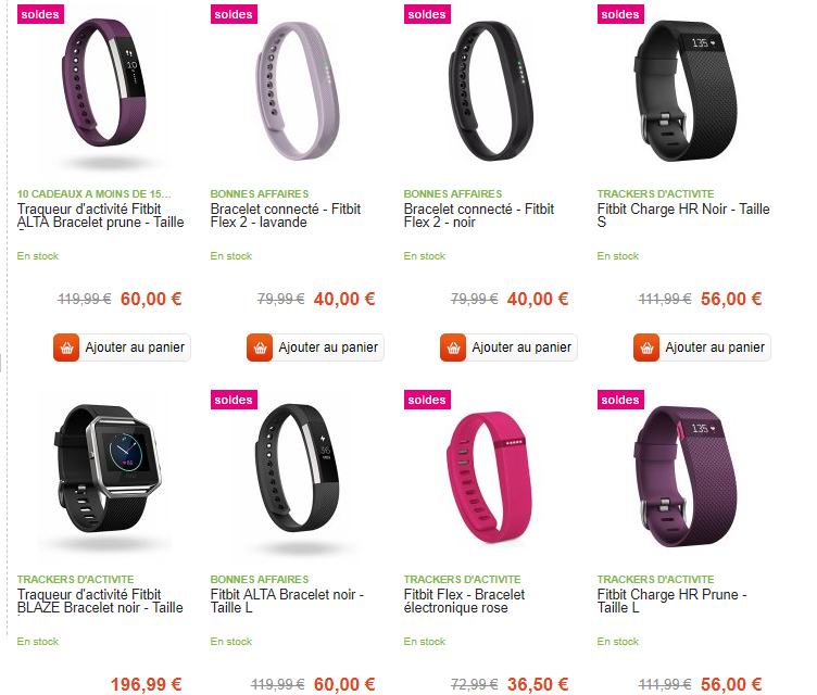 Soldes Cultura : bracelets et montres Fitbit à moitié prix (des 36,50€) !