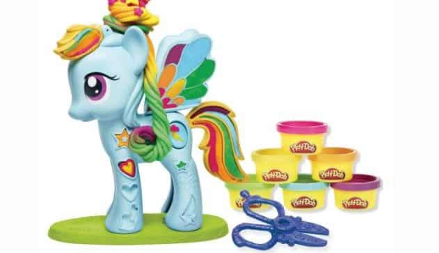 coffret pâte à modeler My Little Pony Chevelure de Rêve de Play-Doh