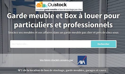 louez-vous vos caves, garages sur Ouistock