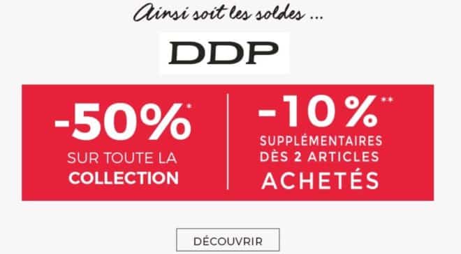 remise en plus sur les soldes DDP