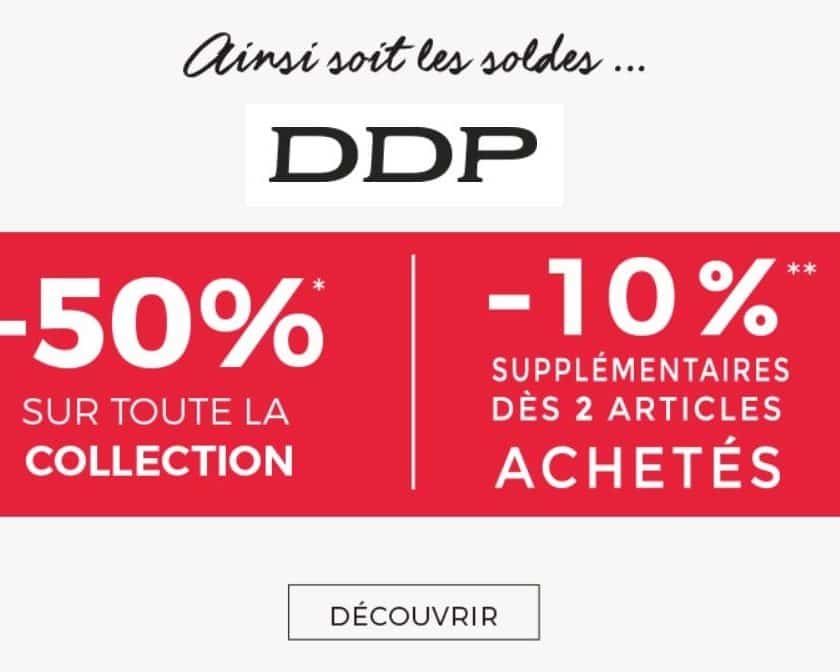 remise en plus sur les soldes DDP