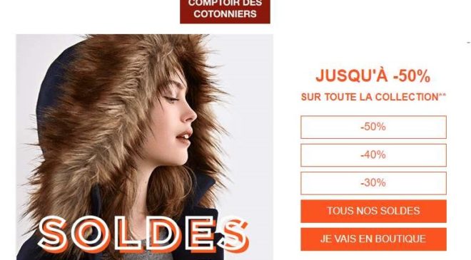 soldes Comptoir des Cotonniers