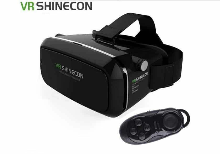 13,11€ casque réalité virtuelle Bluetooth VR SHINECON 3D avec télécommande