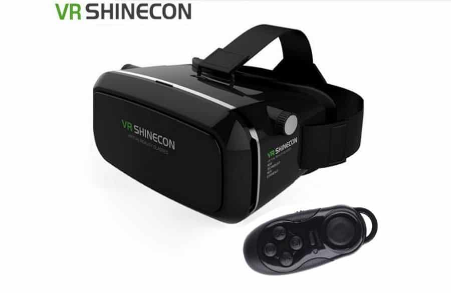 Seulement 13,11€ casque réalité virtuelle Bluetooth VR SHINECON 3D avec télécommande !