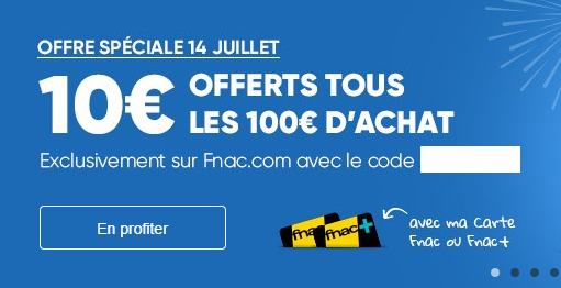 14 juillet La FNAC 