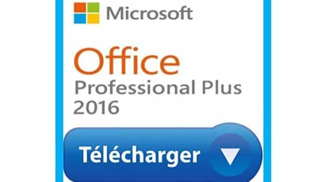 14,9€ Microsoft Office Professionnel 2016 Plus