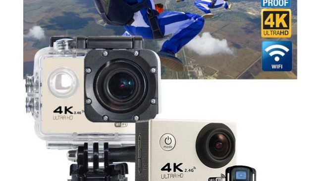 31,12€ la caméra Sport 4K Full HD Wi-Fi Tekcam F60R (capteur Sony) 