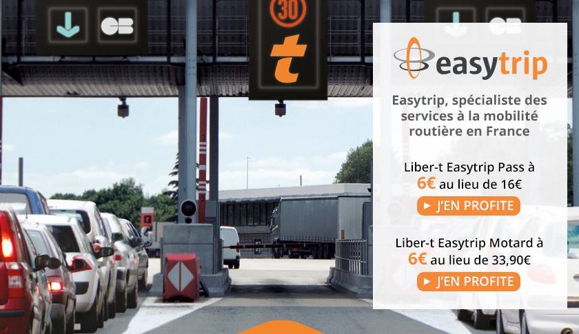 6€ le badge télépéage Easytrip