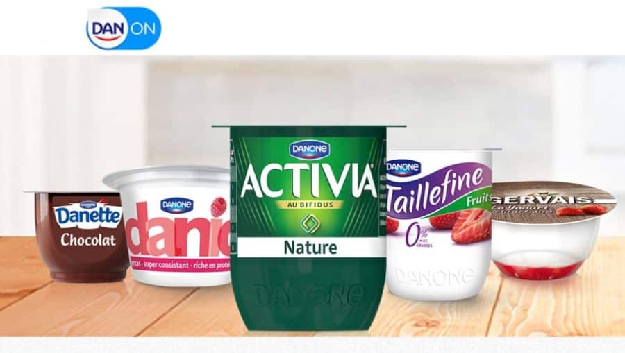 Dan On : le site pour récupérer des bons de réductions sur les articles Danone