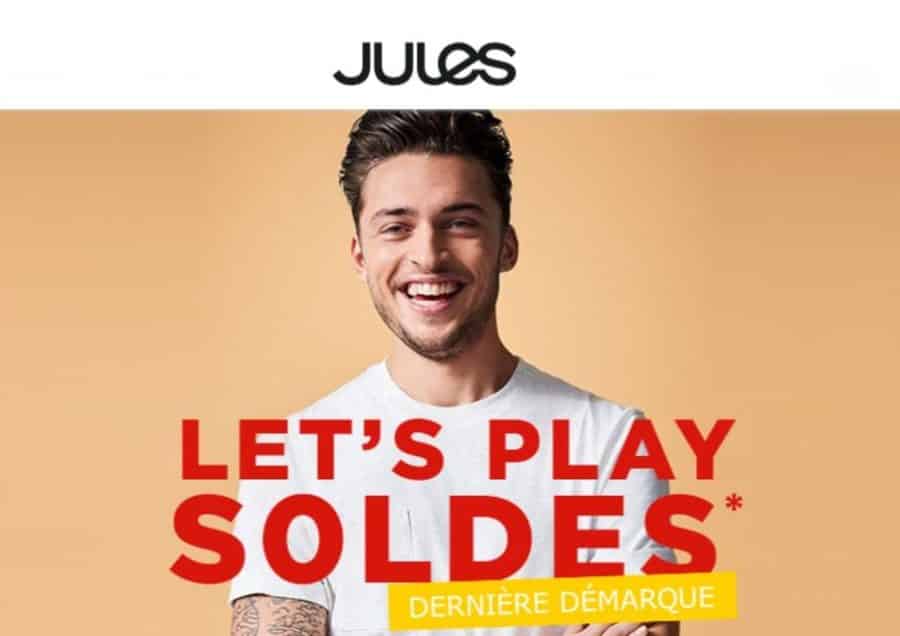 Dernière démarque des soldes Jules + livraison gratuite (aujourd’hui seulement) !