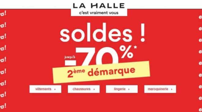 Deuxième démarque La Halle