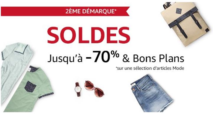 Deuxième démarque des Soldes Amazon ! Maintenant c’est jusqu’à moins 70% !