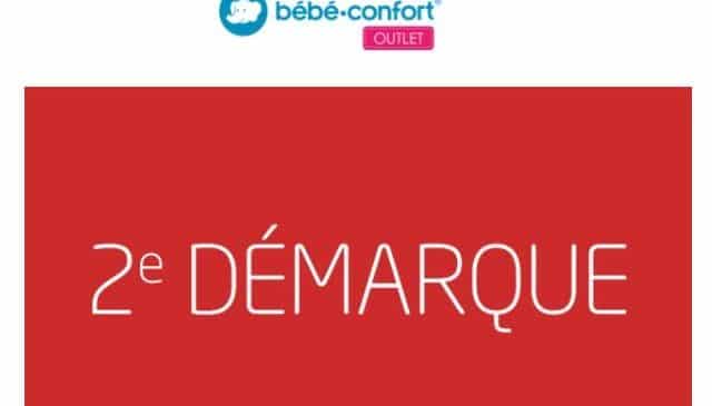 Nouvelle démarque soldes Outlet Bébé Confort 